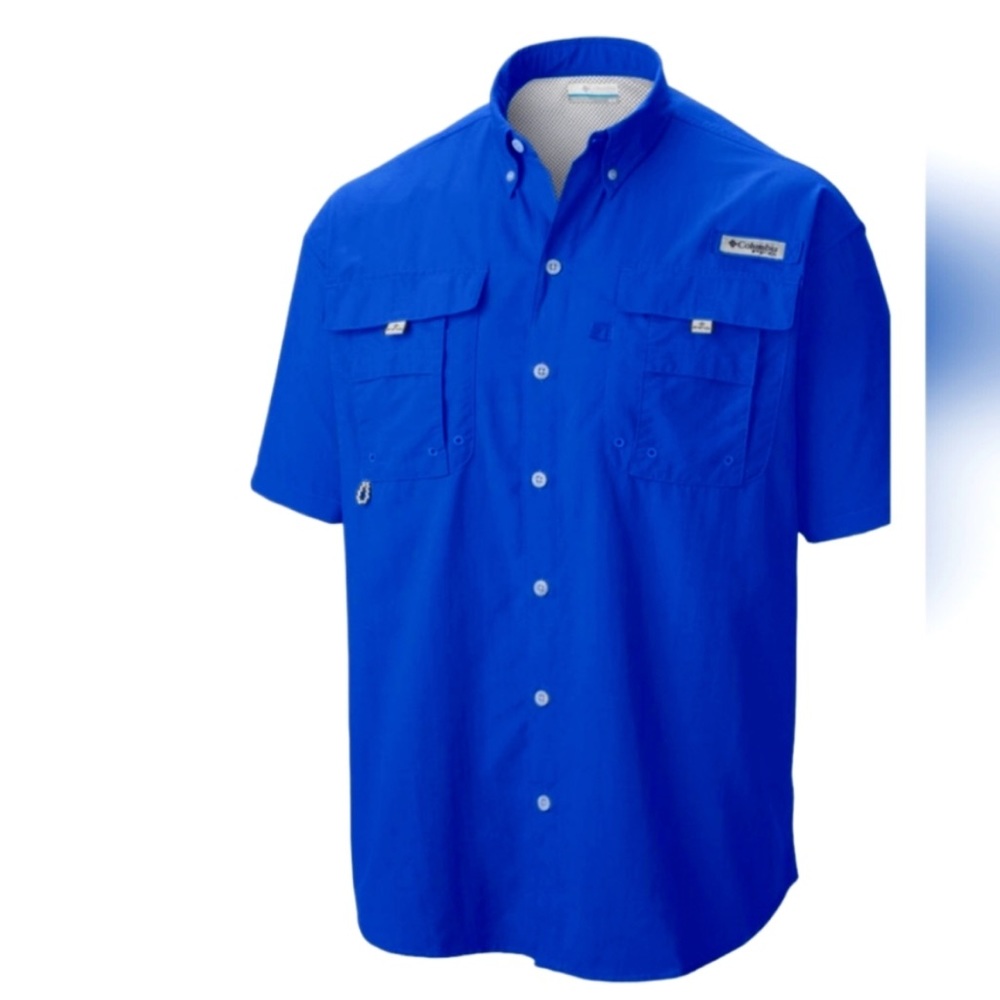 Columbia PFG | Fishing Shirt Omni-shade Vented short sleeve button-down